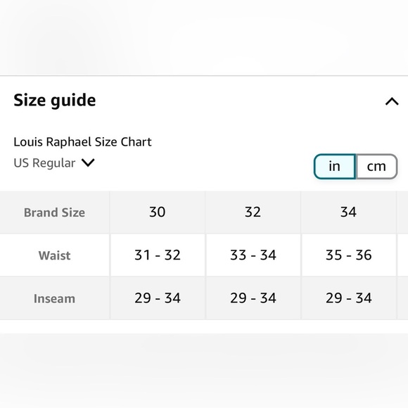 Louis Raphael Men's Slim Fit Suit Pant Size 34W X 30L - Picture 16 of 16